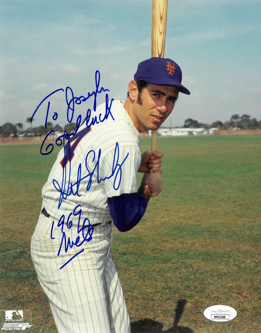 Art Shamsky Signed NY Mets Authentic Autographed 8x10 Photo Poster painting JSA #MM43289