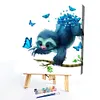 uk.everydayedeals (Limited Stock)Paint By Number - Oil Painting -  Cartoon Animals (40*40Cm)