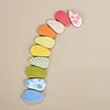 Colorful Waterdop Shape 2PCS Barrettes Set for Babies