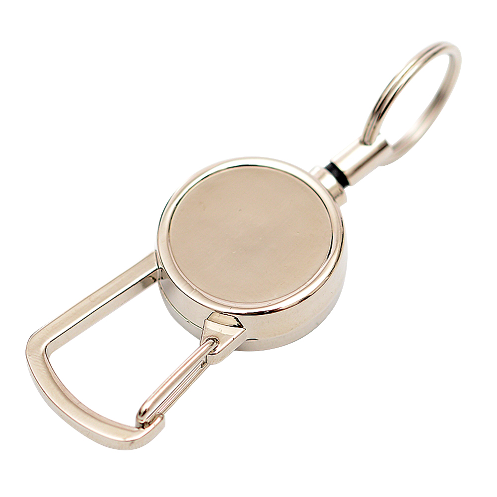 

Burglar Anti-lost Metal Telescopic Keychain Retractable Elastic Nylon Rope, 501 Original