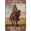 (Multi Style)West Cowboy - Vintage Metal Signs - 20*30cm/30*40cm - Western