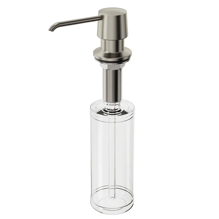 EVERSTEIN Built In Kitchen Sink Soap Dispenser Brushed Nickel