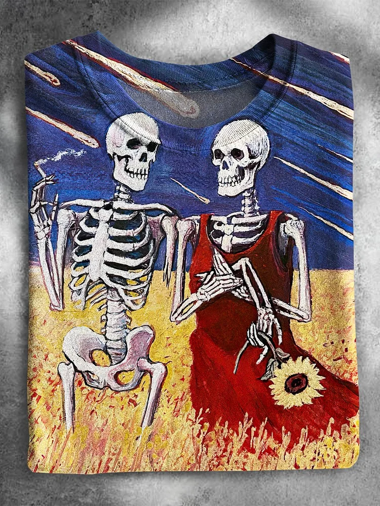 Halloween couple T-shirt