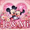 Mickey & Minnie - DIY Personalisiert Disney Namen Voller Diamant Malerei