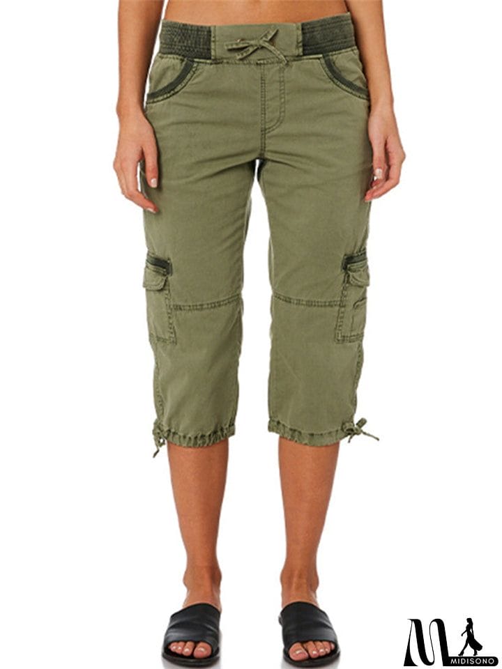 MidiSono - Women's Summer Breathable High Waist Thin Shorts