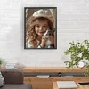 uk.everydayedeals (Limited Stock)Diamond Painting - Full Round - Girl Animal  (30*40cm)