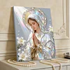 (Pre-Framed)Virgin Mary-Special Shape Diamond Painting Kit(30x40cm)