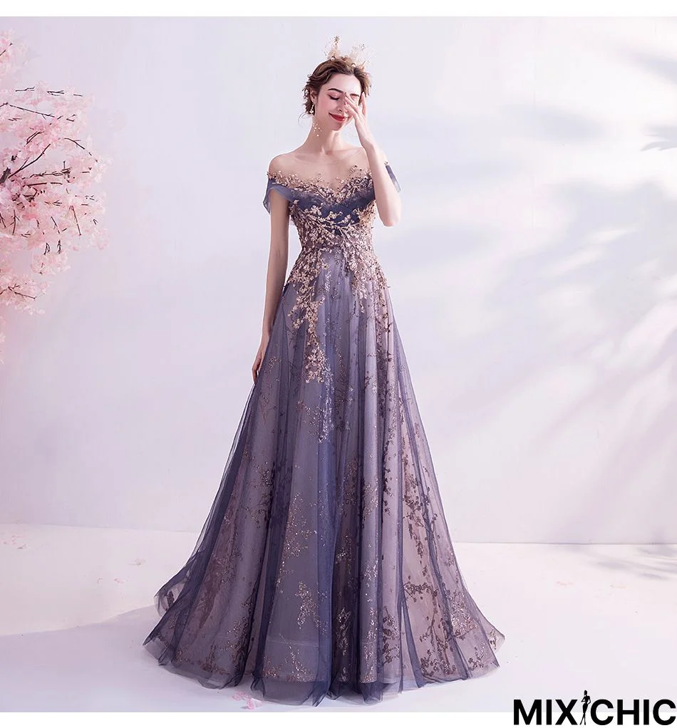 Formal Party dress women's annual meeting birthday catwalk performance chorus evening dress