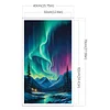 (US Local)Aurora-11CT Stamped Cross Stitch Kit(40x70cm)