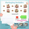 6PCS DIY Diamond Art Greeting Cards Christmas Angel Congratulations Cards & Gift