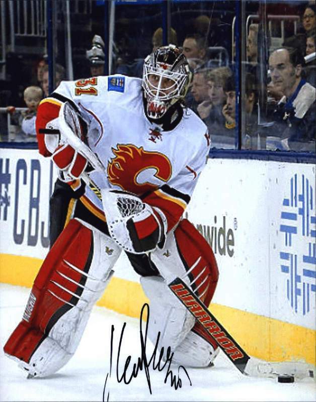 Karri Ramo signed NHL hockey 8x10 Photo Poster painting W/Cert Autographed A0003