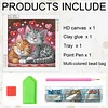 Diamond Painting-DIY Crystal Rhinestone Lovely Cat