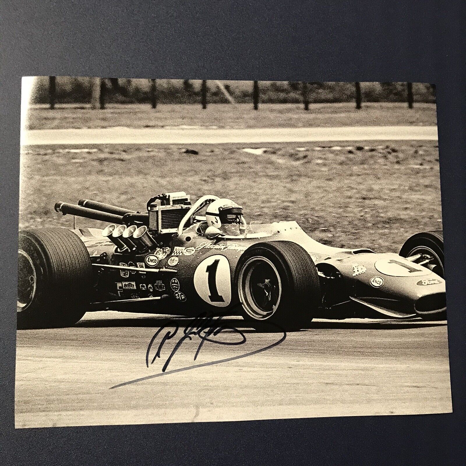 AJ FOYT HAND SIGNED 8x10 Photo Poster painting AUTOGRAPHED INDY CAR RACING LEGEND VERY RARE COA