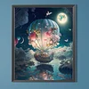 Heißluftballon 5d DIY Vollrunde Teilbohrer Dimond Malerei Dekor45x55cm