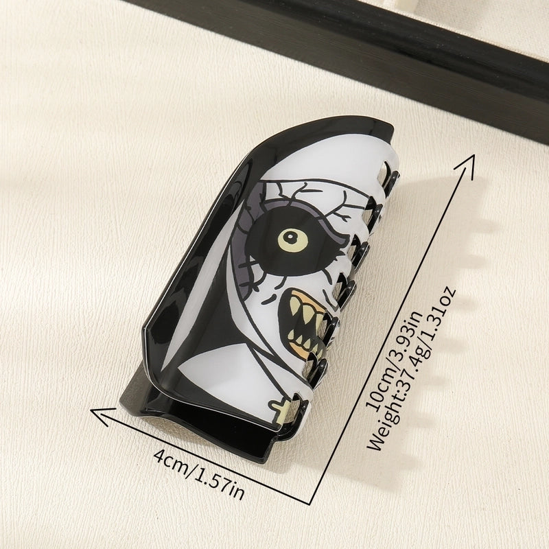 Halloween Funny Women’s Color Block Arylic Hair Claws