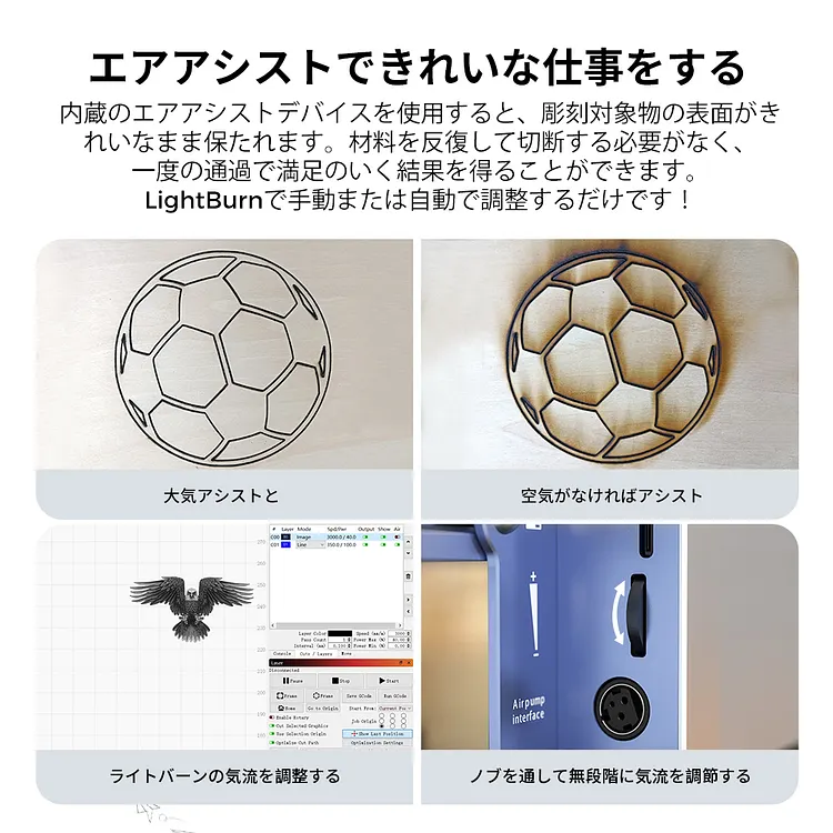 Creality｜ Falcon Pro 10W レーザー彫刻機