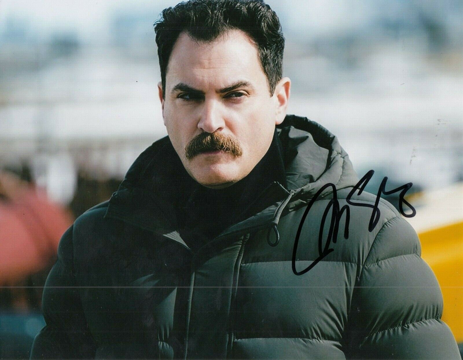 MICHAEL STUHLBARG signed (FARGO) TV SHOW autographed 8X10 *Sy Feltz* W/COA #2