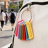 10 Pcs Yoto Card Organizer Reusable Plastic Yoto Accessory Organizer Storage with Ring for Efficient Card Storage & Organization