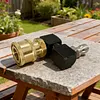 360 Rotating High Force Washer Adapters Adjustable Cleaner Universal Joint High Force Hose Connector for Car Garden