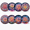 8 PCS Flowers - 5D DIY Greeting Card