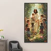 Jesus Art 5d DIY Diamant Kunst Malerei Kit Quadrat Vollbohrer Dimond Art 45x75cm