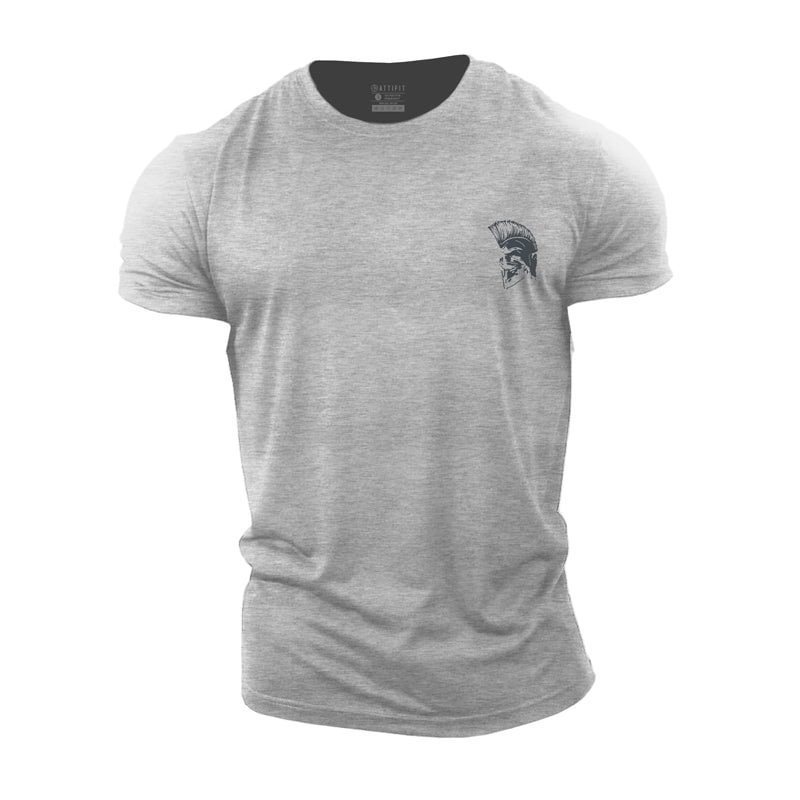 Cotton Spartan Graphic Workout Men's T-shirts tacday