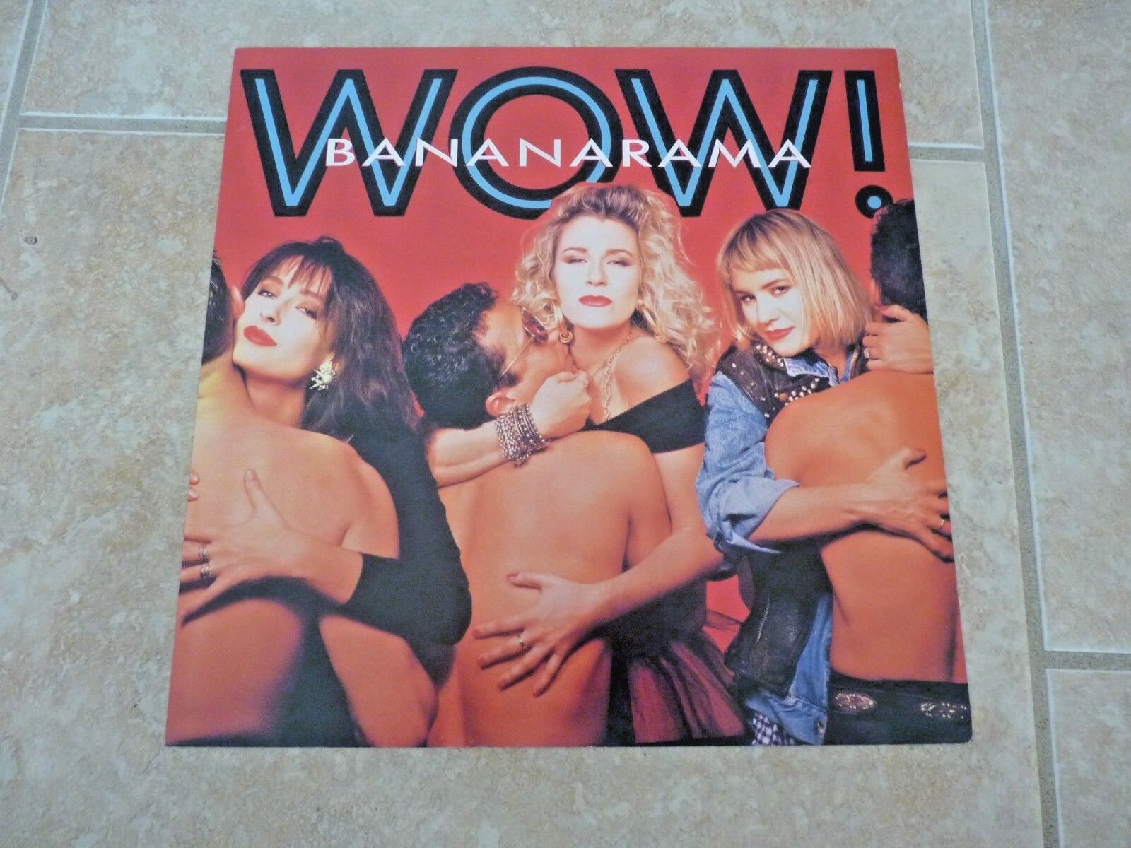 Bananarama WOW! 1997 Promo LP Record Photo Poster painting Flat 12x12 Poster