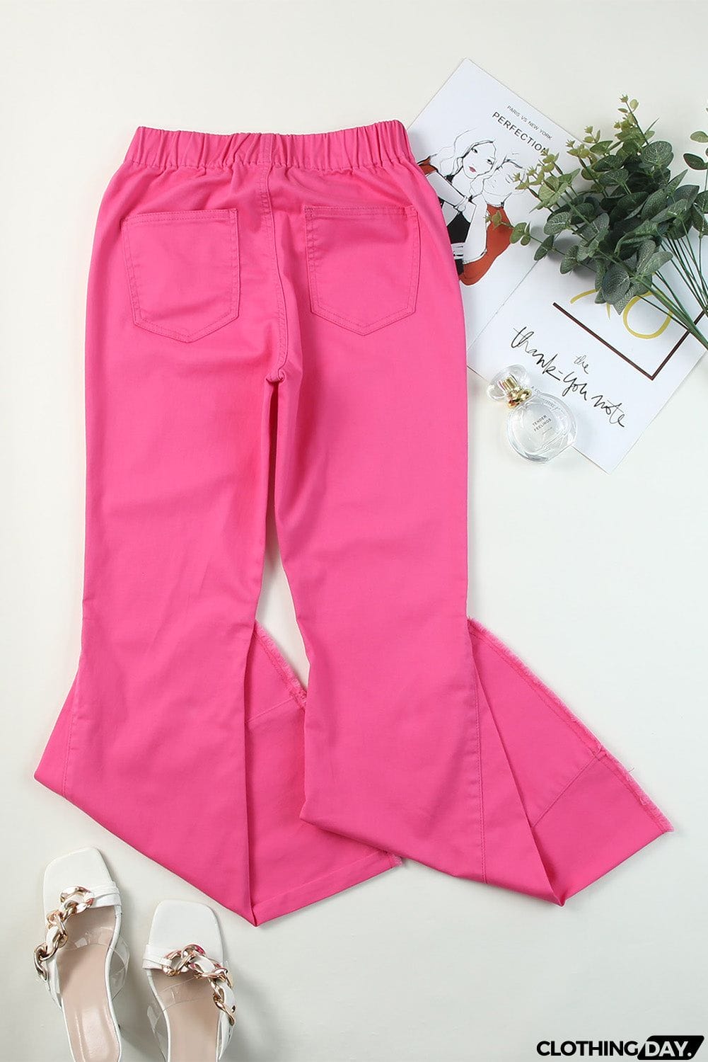 Bell Bottom Denim Pants