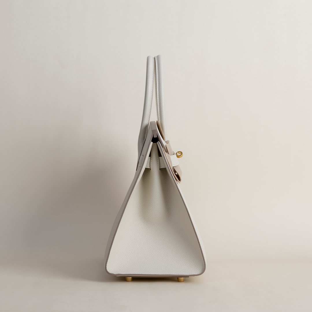 Birkin 30cm Epsom  CC10 Craie  GHW