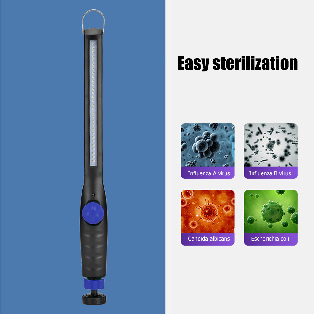 30 LED UV Sterilizer Lamp Rechargeable Home Disinfection Light (Blue) от Cesdeals WW