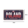 Poland - Car License(6*12Inch)