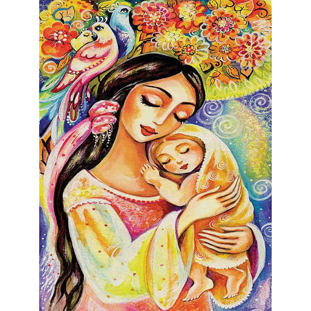 

Mother Love - Round Drill Diamond Painting - 30*40CM, 501 Original