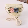 Crossbody Bag New Summer Children Beach Flower Straw Bag 3-7 Old Years Lovely Kids Holiday Travel Beach Bags