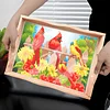 Diamond Painting Wooden Trays With Handle - Cardinal