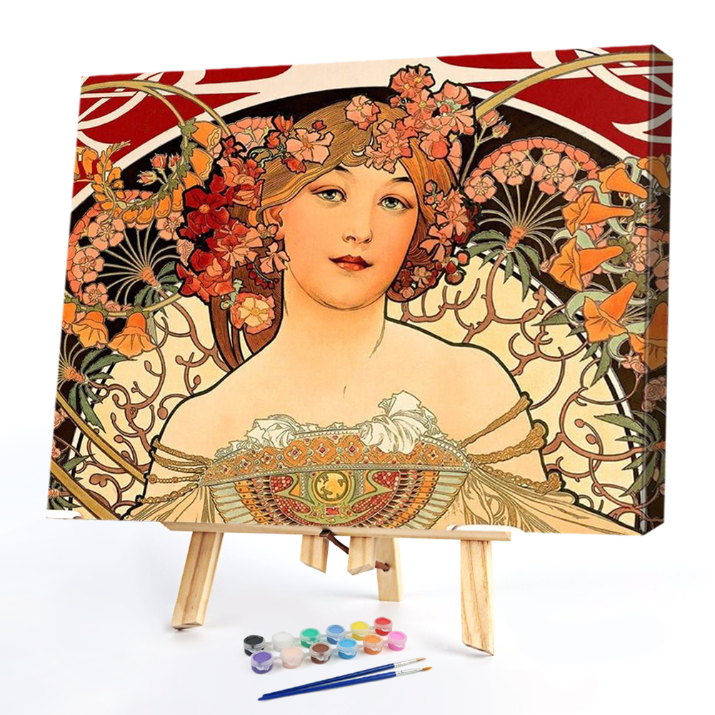 

50*40CM - Paint By Numbers - Goddess, 501 Original