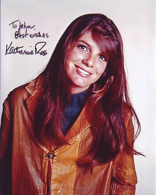 KATHARINE ROSS Autographed Signed Photo Poster paintinggraph - To John