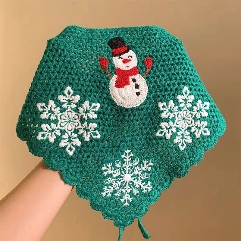 Danccia “Handwoven Christmas” Headscarf {December only}
