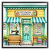 Sewing House-14CT Stamped Cross Stitch 40*40cm/15.75*15.75in