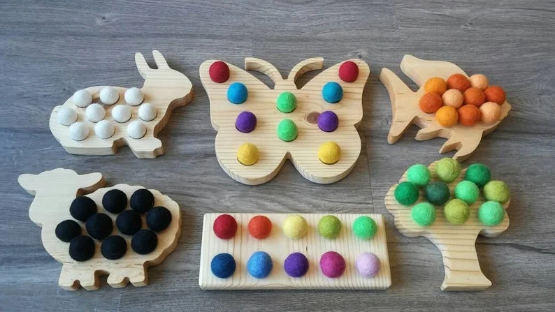 Montessori Toys Ten Frame Fine Motor Ten Frame Math