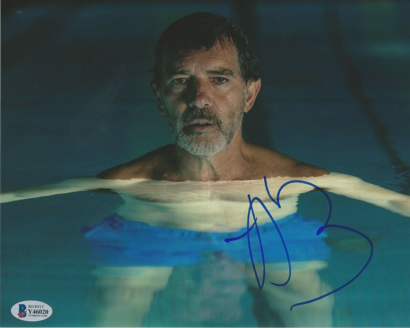 Antonio Banderas Pain & Glory Salvador Mallo Signed Beckett Authentic 8x10