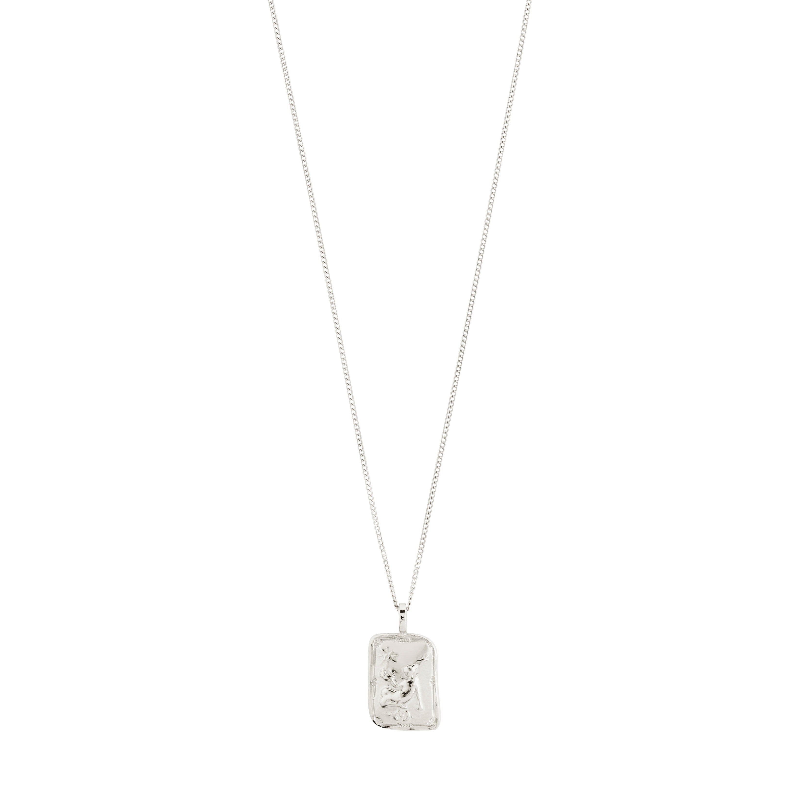 VIRGO Zodiac Sign necklace, silver-plated