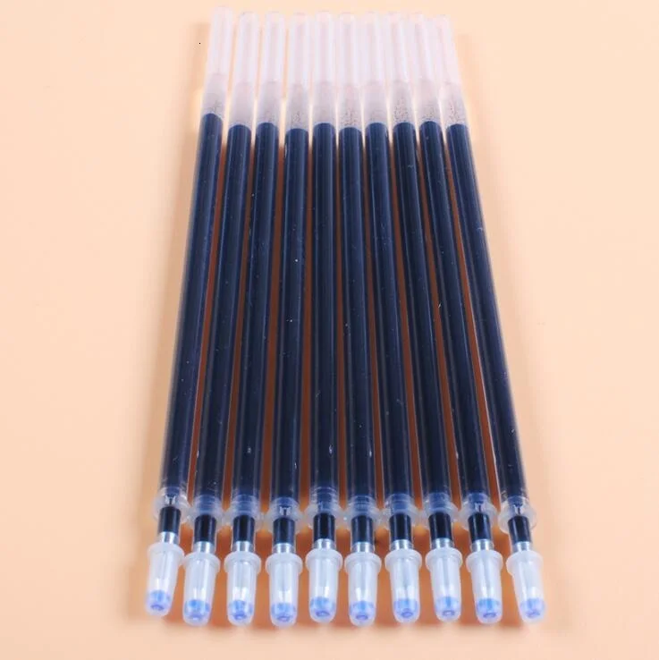0.5mm 20pcs/set Gel Pen Refill Office Signature Rods Red Blue Black Ink Office School Stationery Writing Supplies Handles Bullet