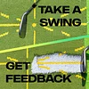 Golf Training Mat for Swing Detection Batting