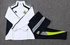 Kids Kit Real Madrid 25-26 Tracksuit White retro version Chandal