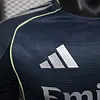 Joyfball 2025/2026 Player Version Real Madrid Away Football Jersey（The player version jersey is a bit tight, please pay attention to the size selection）