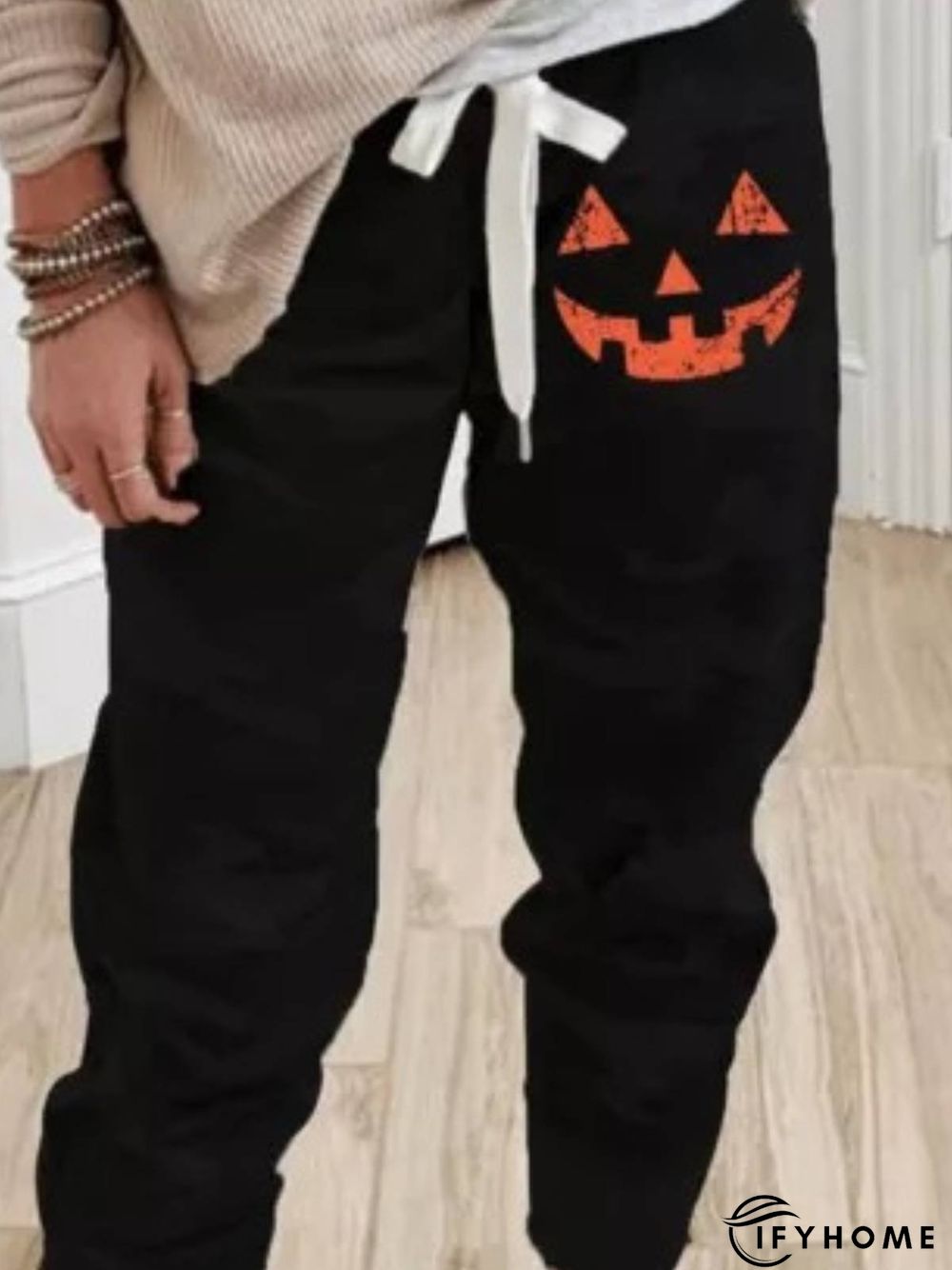 Halloween Casual Fit Cotton Joggers | IFYHOME