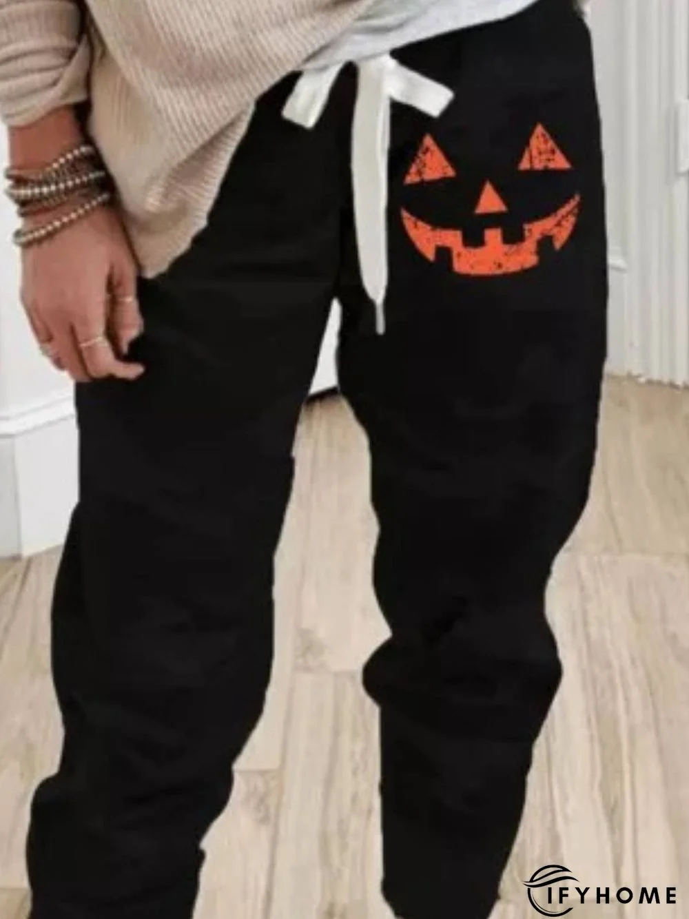 Halloween Casual Fit Cotton Joggers | IFYHOME