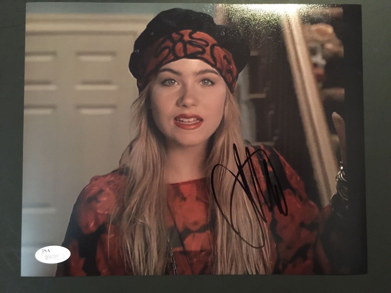 Christina Applegate Don't Tell Babysitters Autograph Signed 8 x10 Photo Poster painting JSA COA