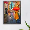 Paris Street-Paint by Numbers Acrylic Painting 30*40CM