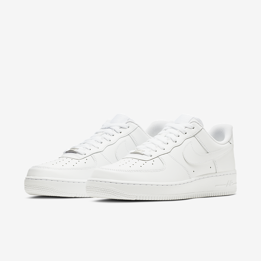 air force 1 low blanc